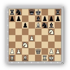 diagram 10.Bxe6 Be7
