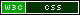 W3C CSS Button